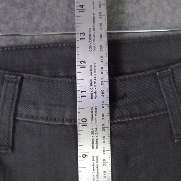 Levis 513 Jeans Mens 33x32 Gray Slim Straight Denim Five Pocket Zip Fly Mid Rise - Picture 4 of 8